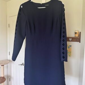 Elegant Navy Blue Dress